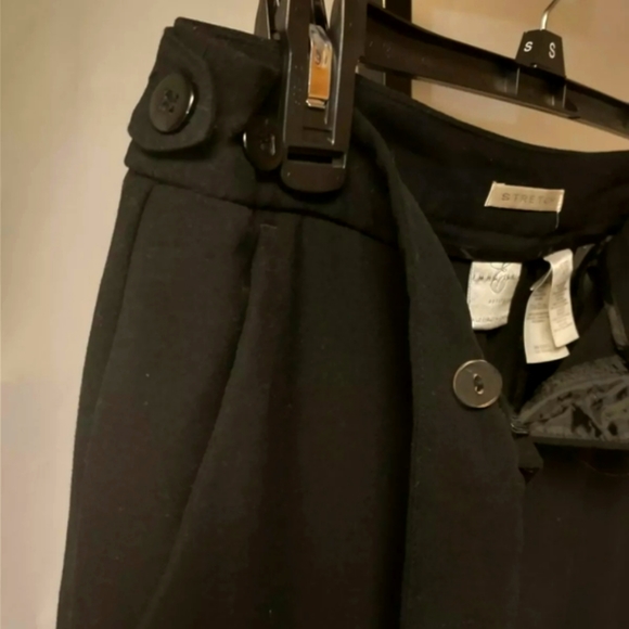 Emma James Liz Claiborne Black Classic Pants Size 4P - Picture 2 of 5